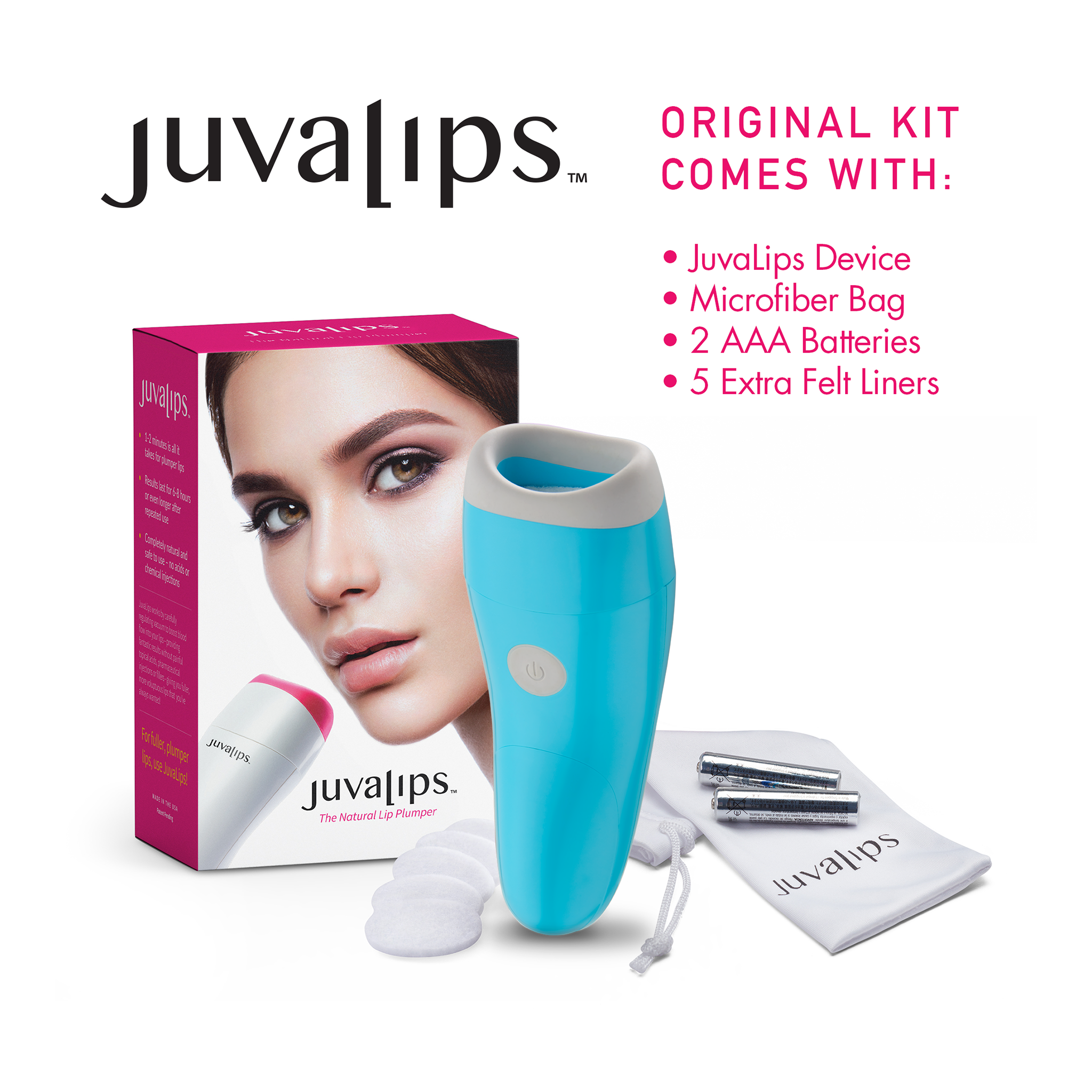 JuvaLips Sky Blue - Basic Kit - JuvaLips